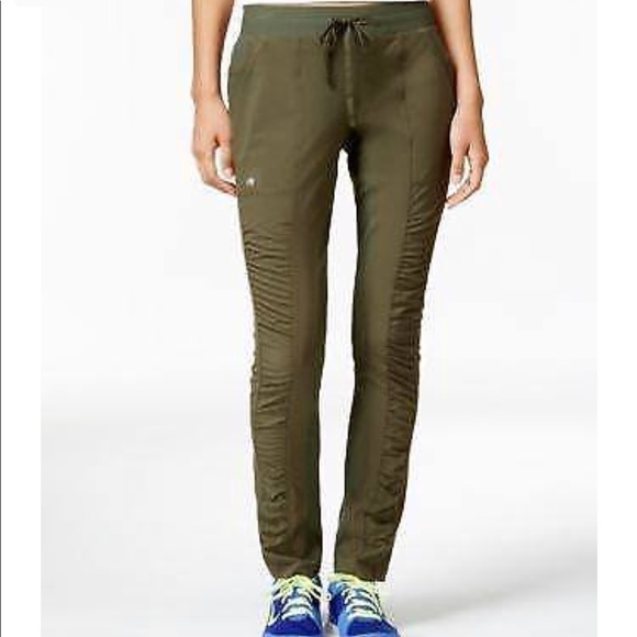 Ideology Pants - Ideology Athletic Olive Green Polyester Pants